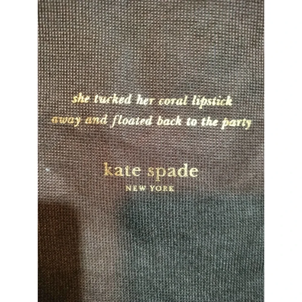 Kate Spade brown hand bag dust bag